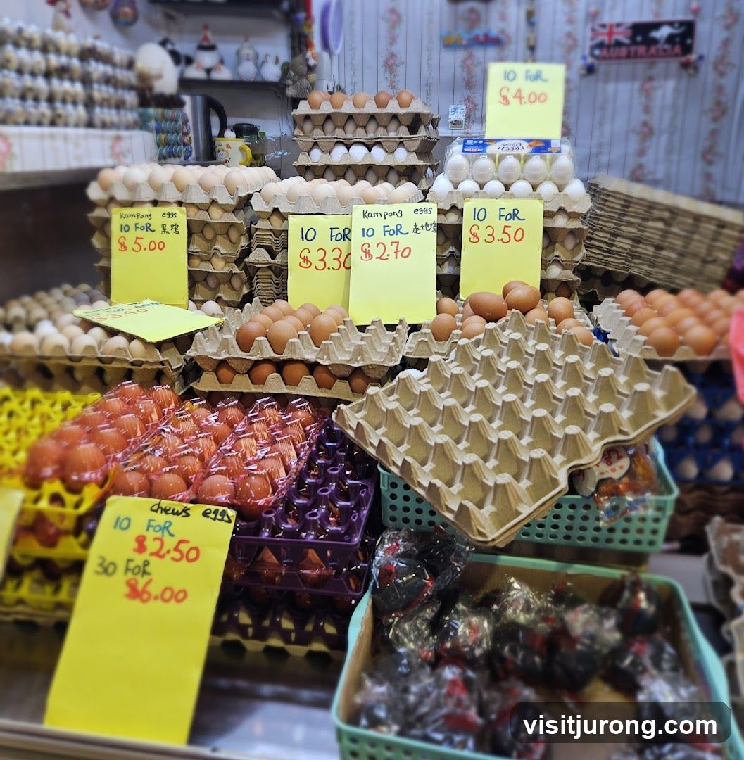 Egg Stall Display