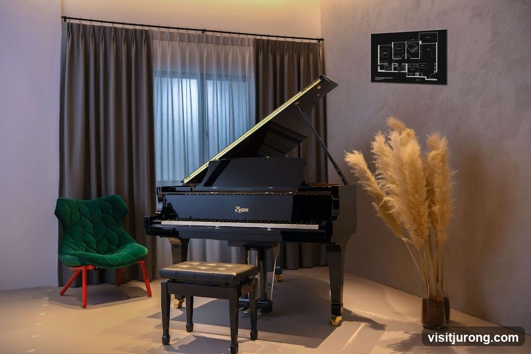 Grand Piano in a Room