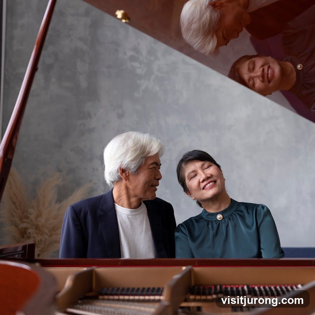 Couple by a Grand Piano