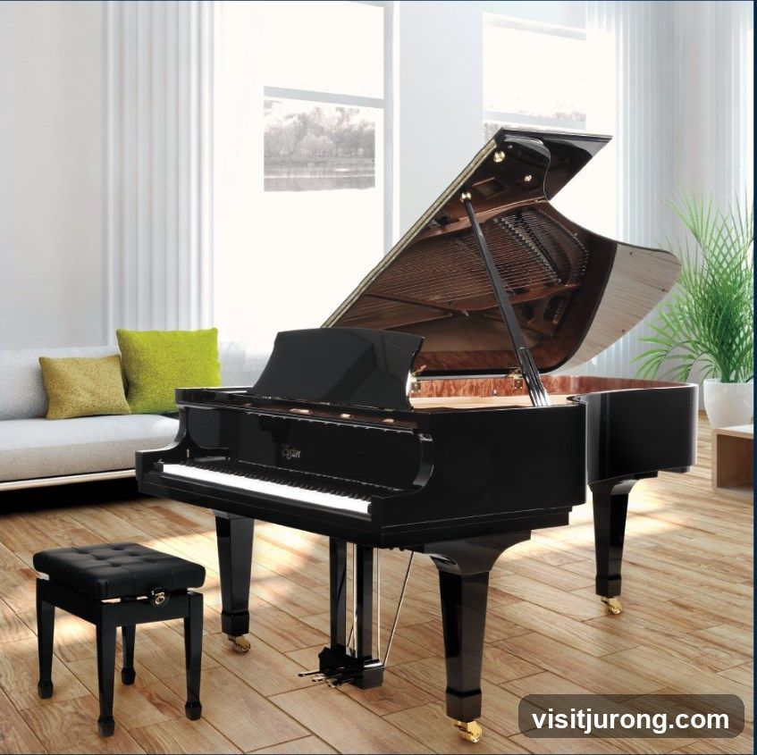 Grand Piano in a Living Room
