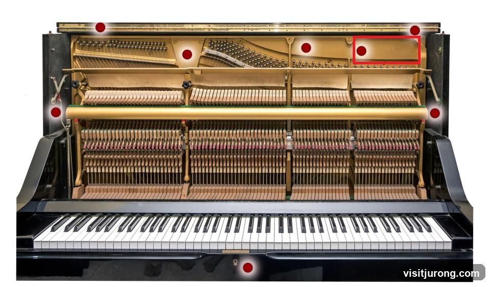 Upright Piano Interior