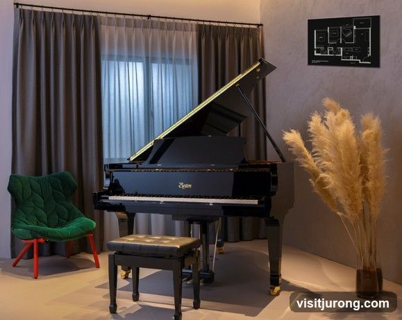 Grand Piano in a Room