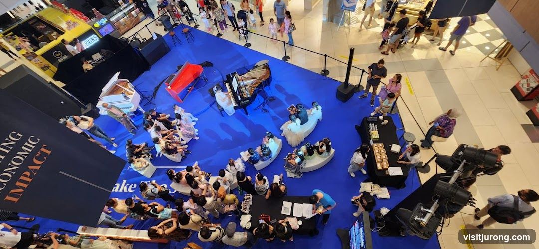 Event with Pianos and Audience