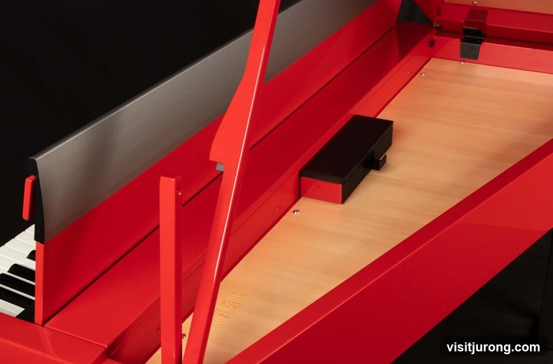 Red Piano Interior