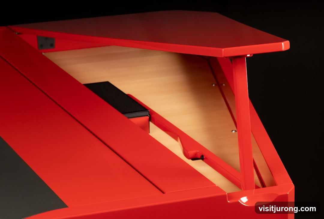Red Desk Interior