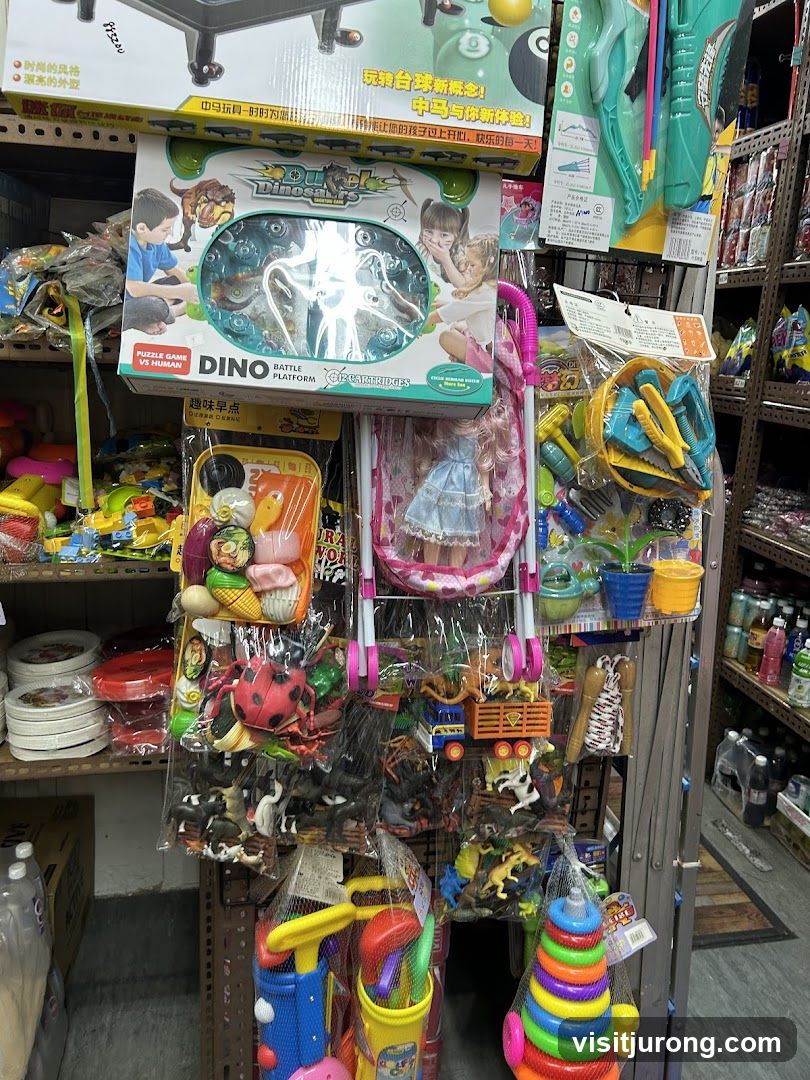 Toys and Games Display