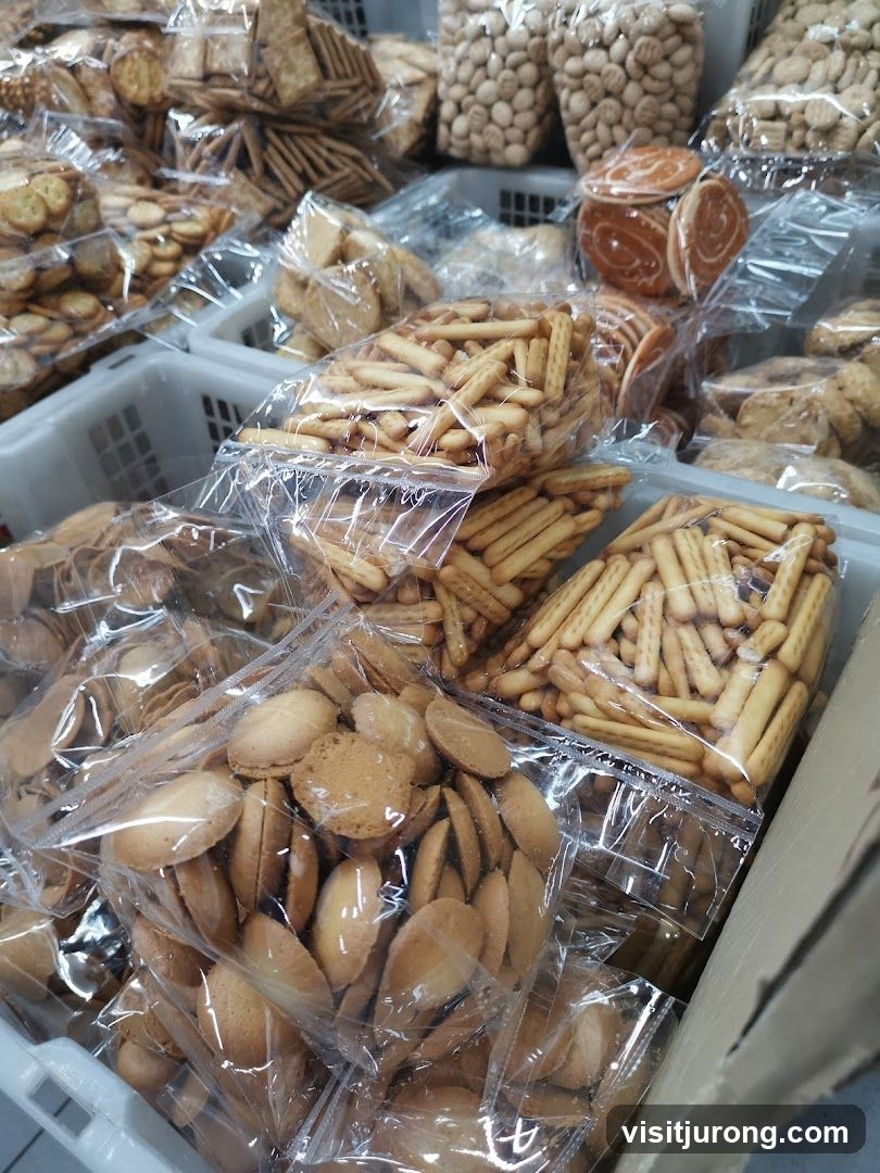 Assortment of Packaged Snacks