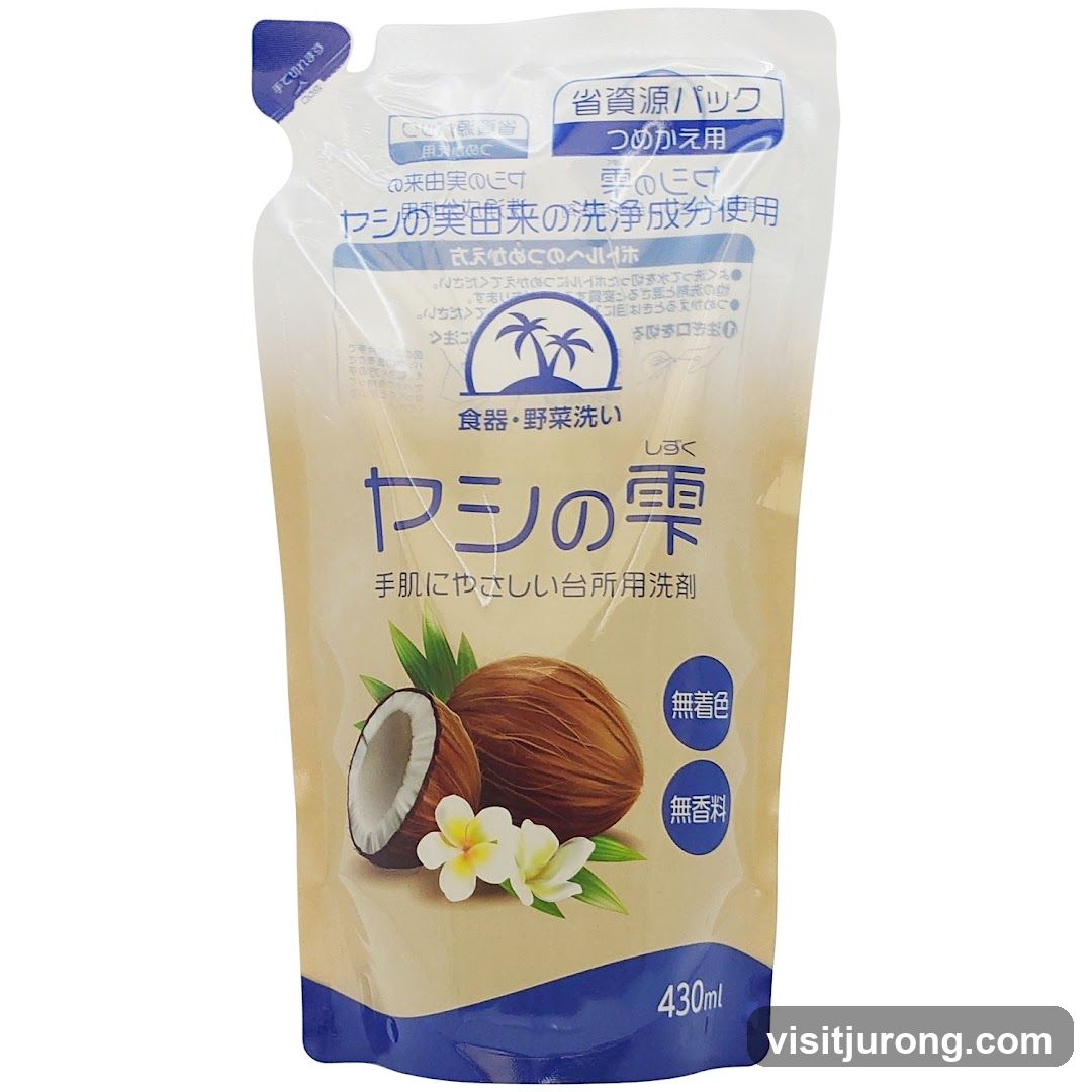 Coconut Scent Dish Soap Refill