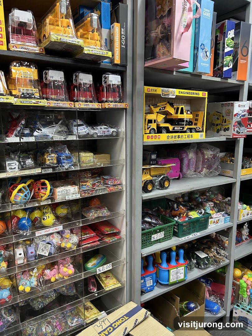 Toy Store Shelves
