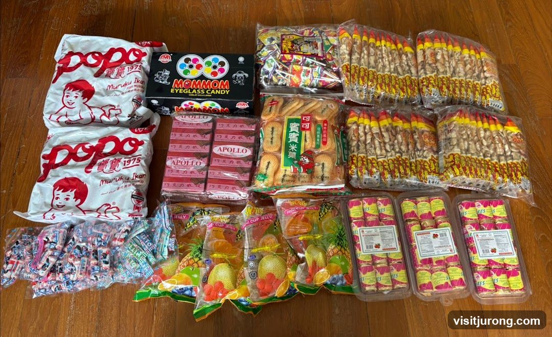 Assortment of Snacks and Candies