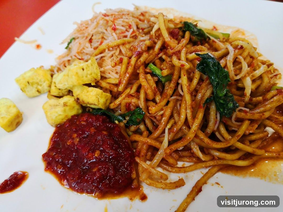 Noodles with Tofu and Chili Paste