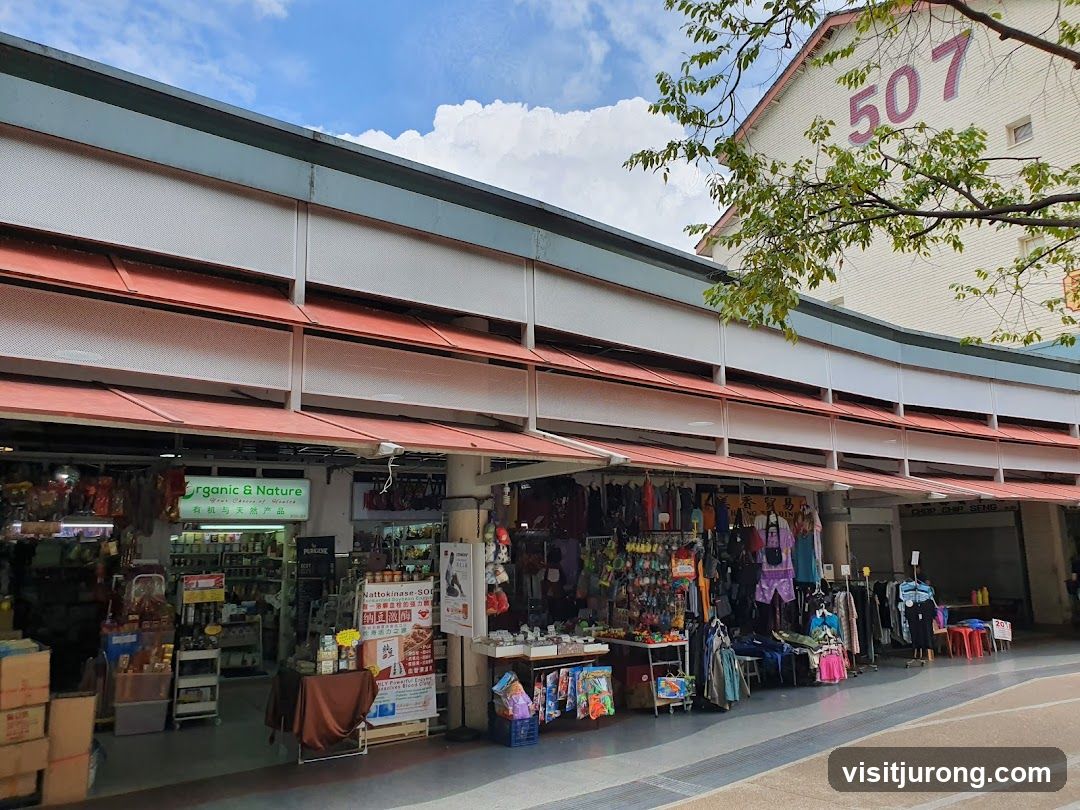 Outdoor Market Stalls