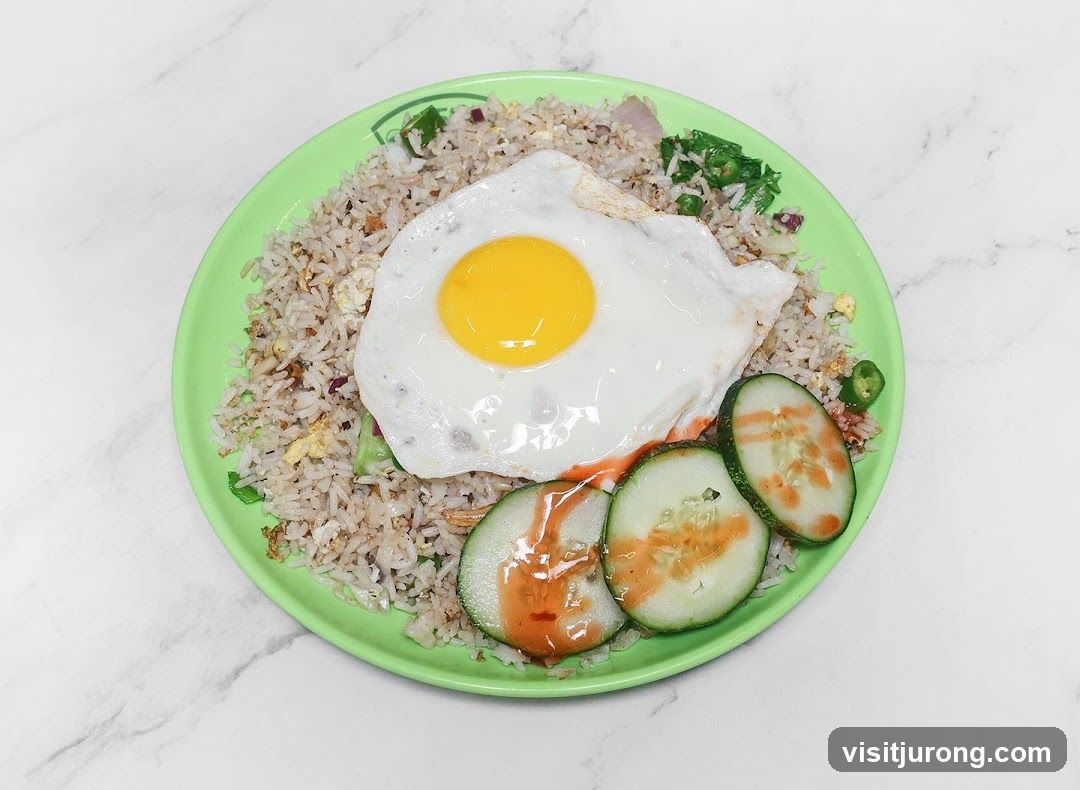 Fried Rice with Fried Egg