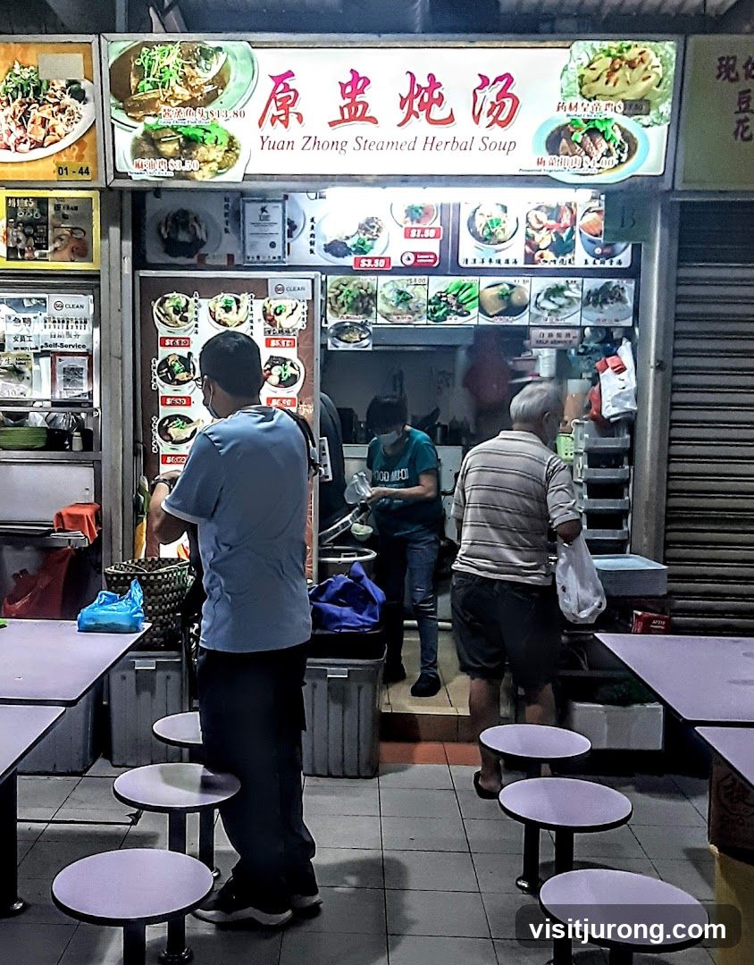 Yuan Zhong Steamed Herbal Soup
