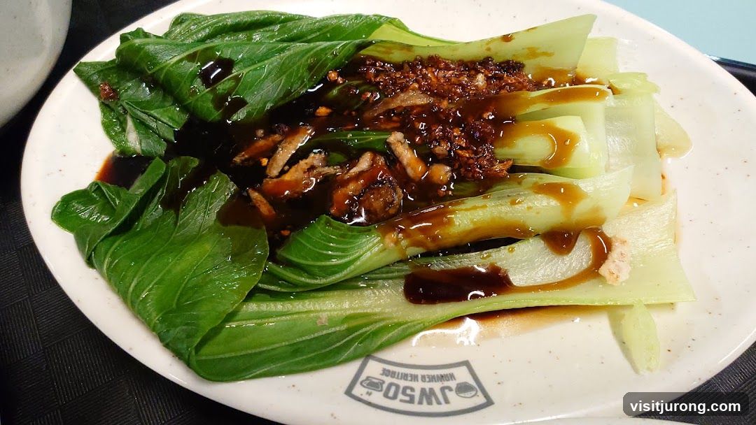 Bok Choy with Sauce