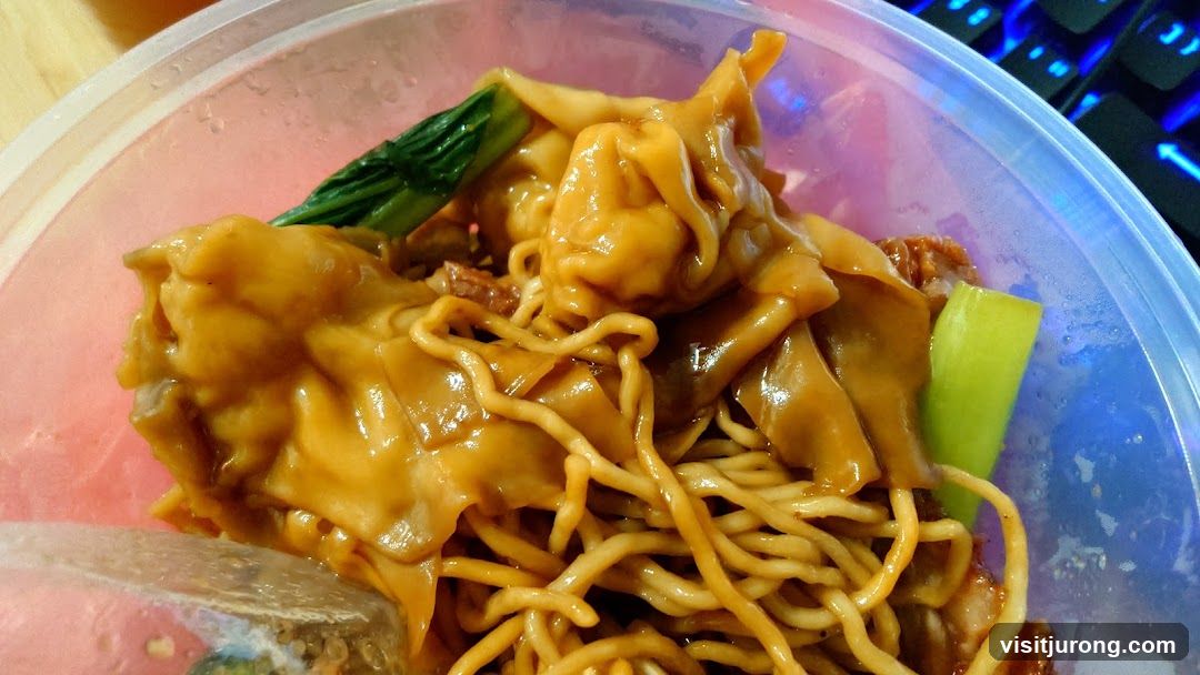 Noodles with Wontons
