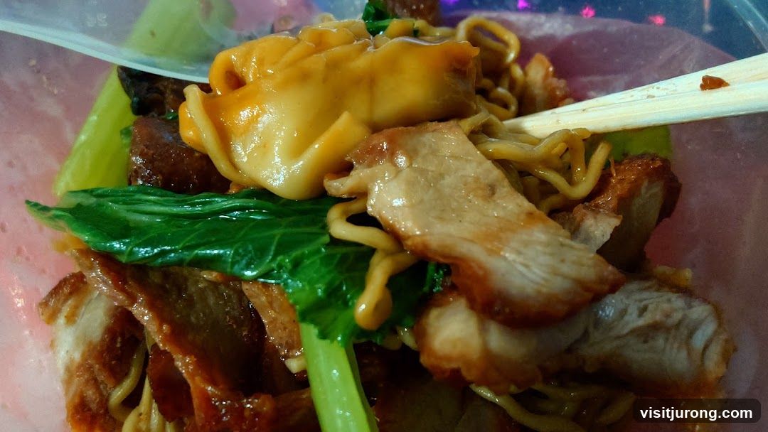 Noodles with Char Siu and Wontons