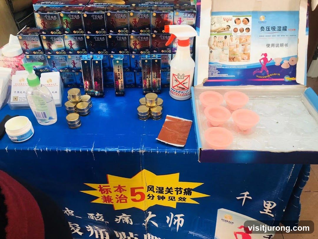 Health Products Display