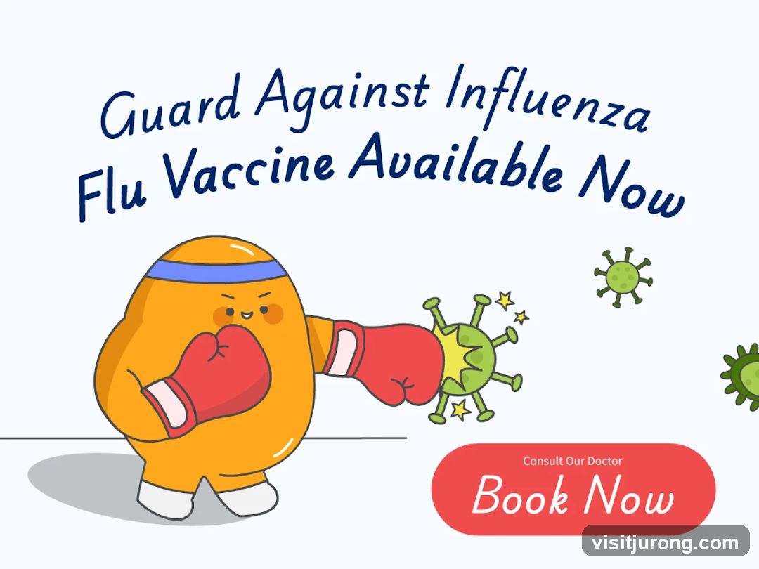 Flu Vaccine Advertisement