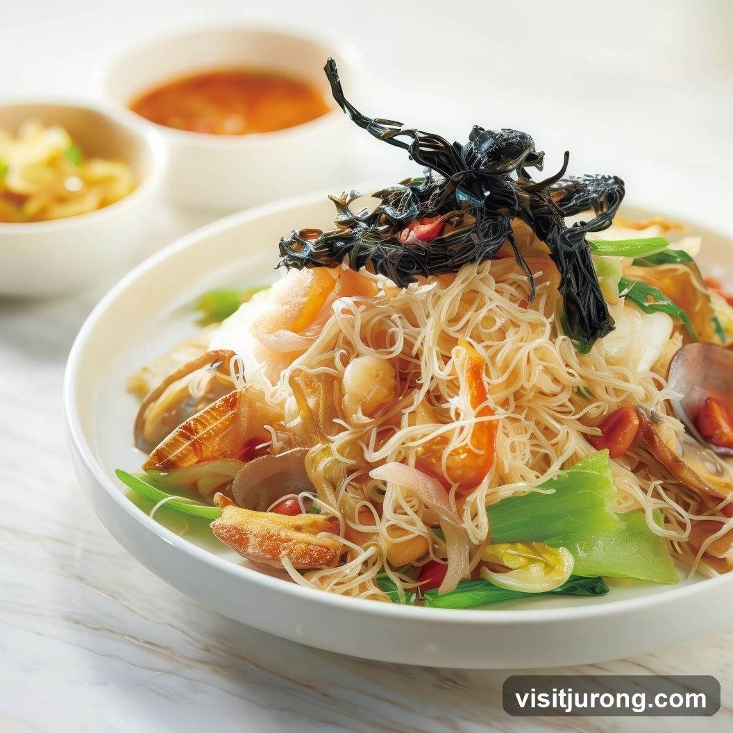 Seafood Noodle Dish