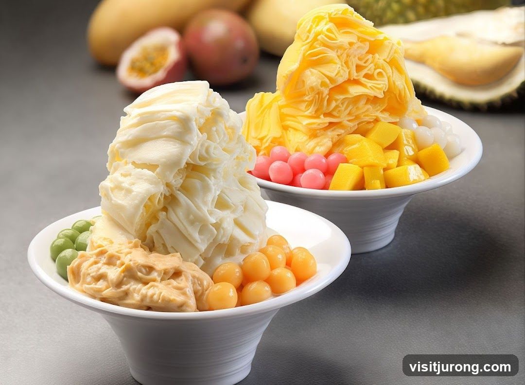 Shaved Ice Desserts