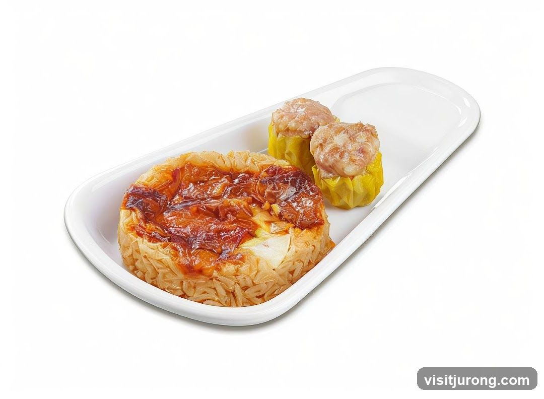 Savory Tart and Shumai
