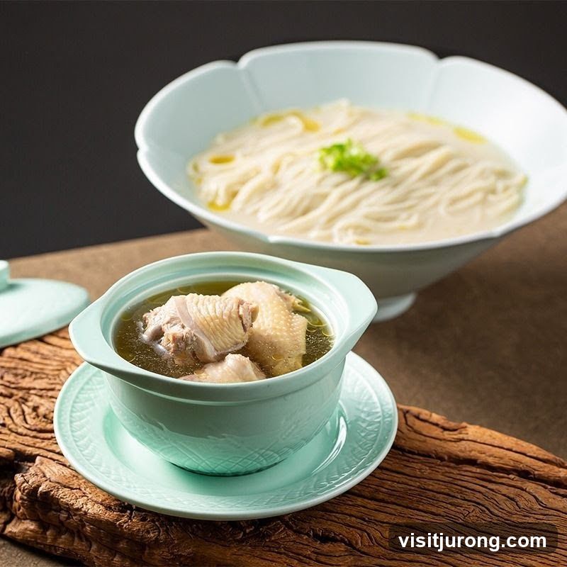 Chicken Soup and Noodles