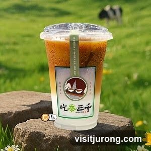 Layered Drink with Branding
