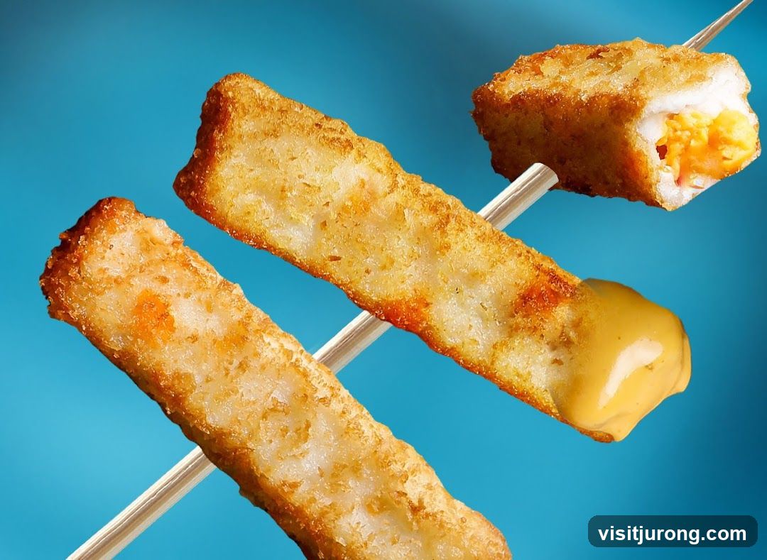 Fried Food on Skewers