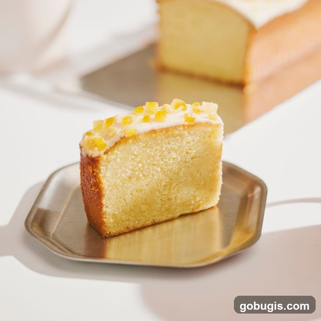 Slice of Lemon Cake