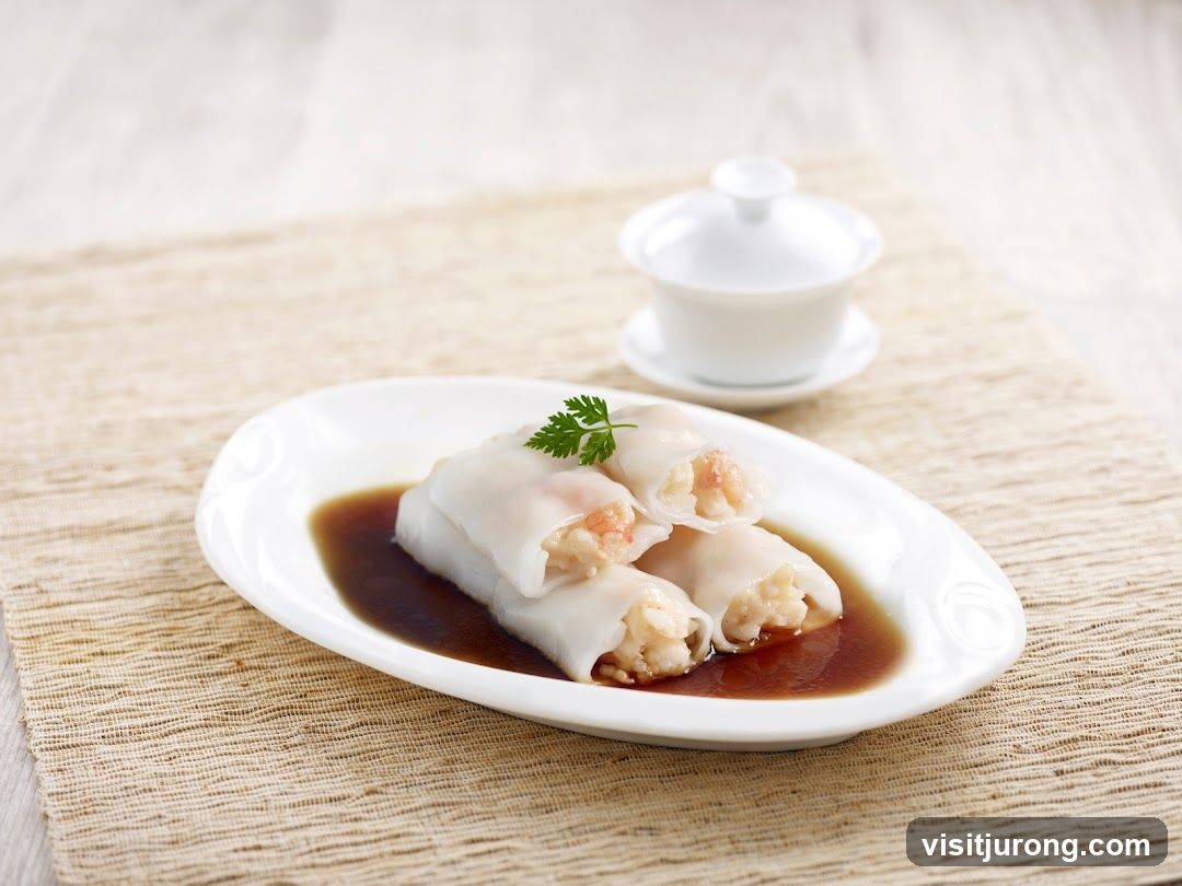 Shrimp Rice Noodle Rolls