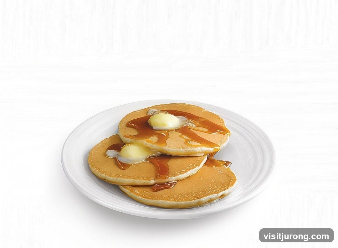 Pancakes with Butter and Syrup