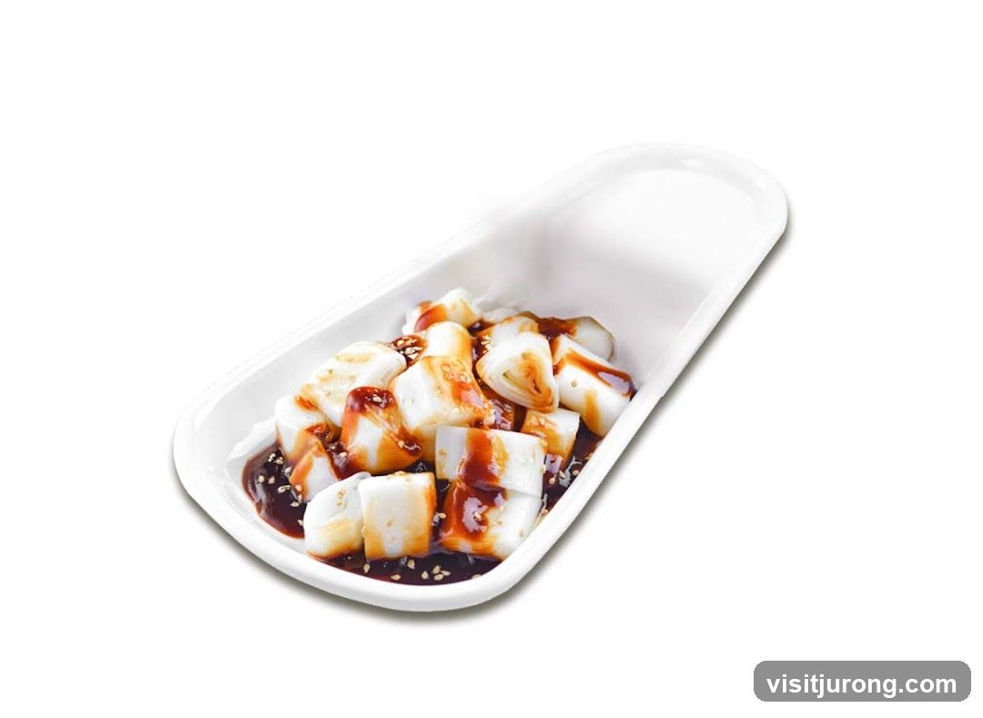 Cheung Fun with Sauce