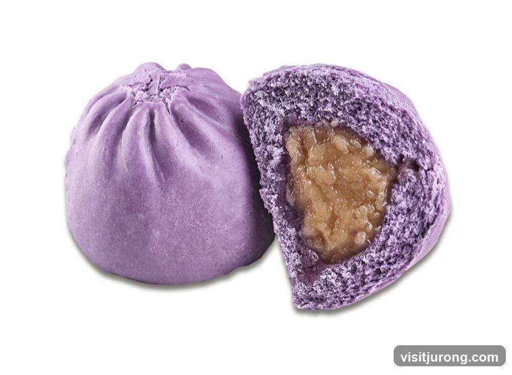 Purple Sweet Potato Buns