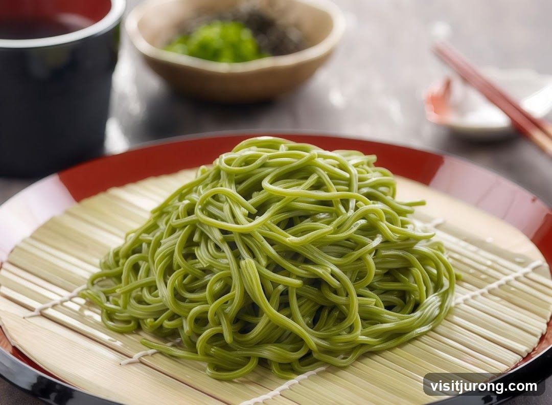 Green Soba Noodles