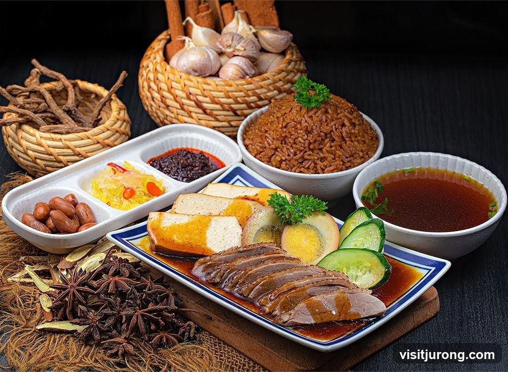 Braised Duck Rice Set