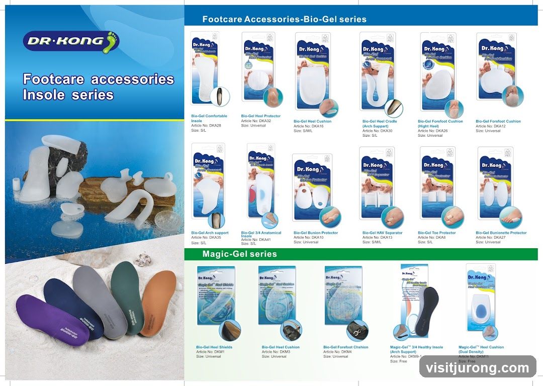 Dr.Kong Footcare Accessories Catalog