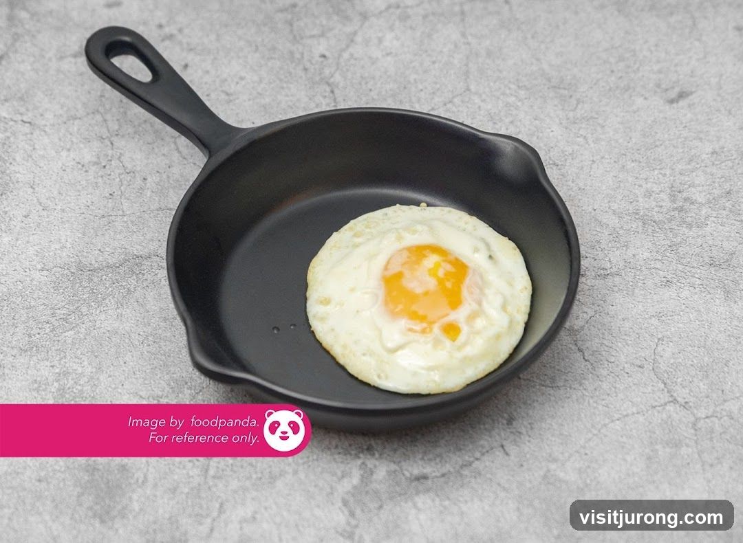 Fried Egg in Skillet