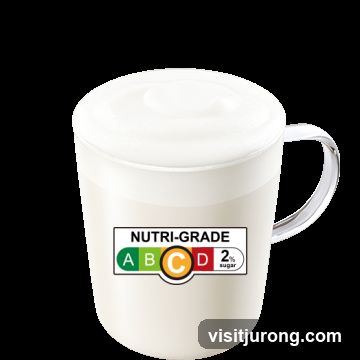 Drink with Nutri-Grade label