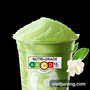 Green Drink with Nutri-Grade Label