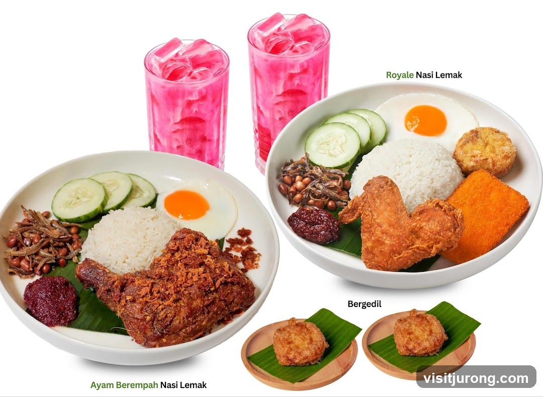 Nasi Lemak Dishes