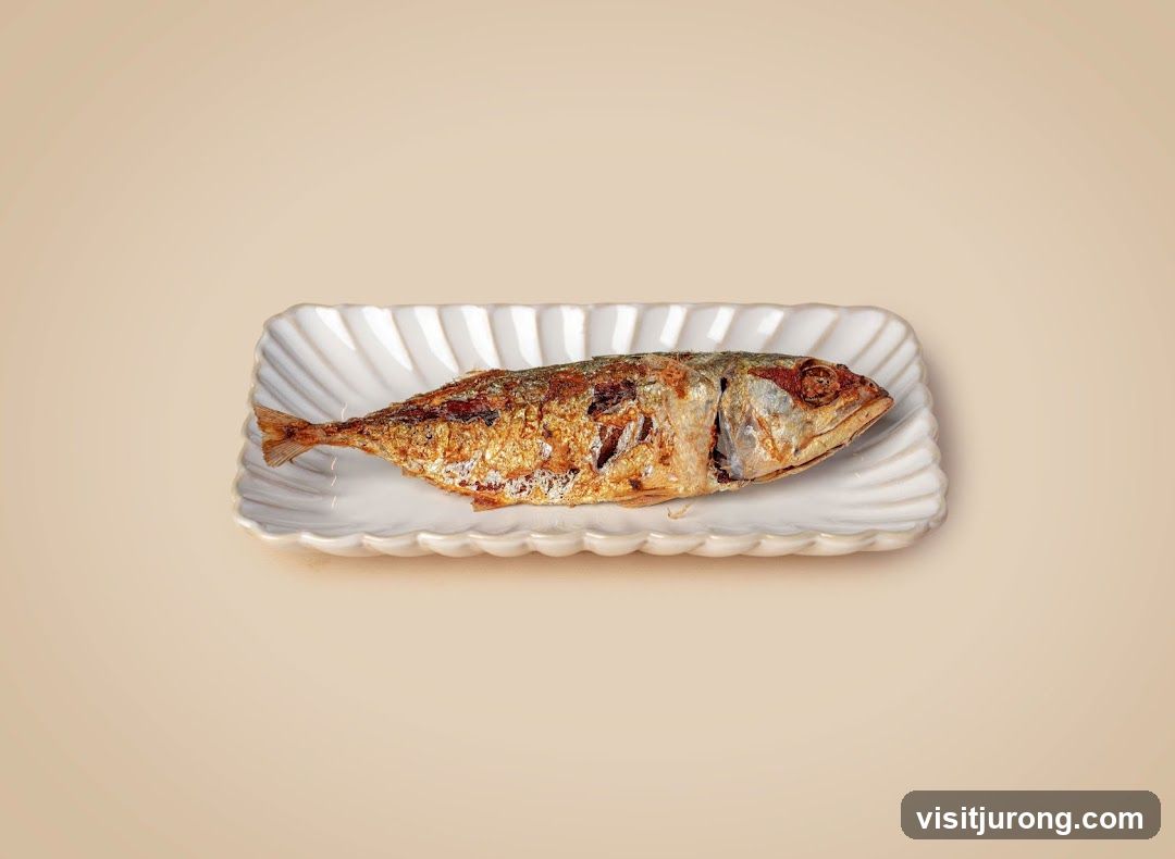 Fried Fish on a Plate