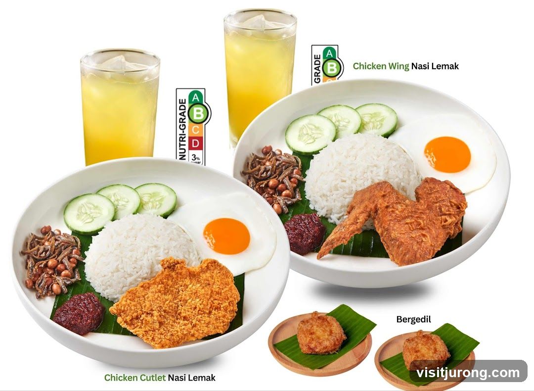 Nasi Lemak Dishes