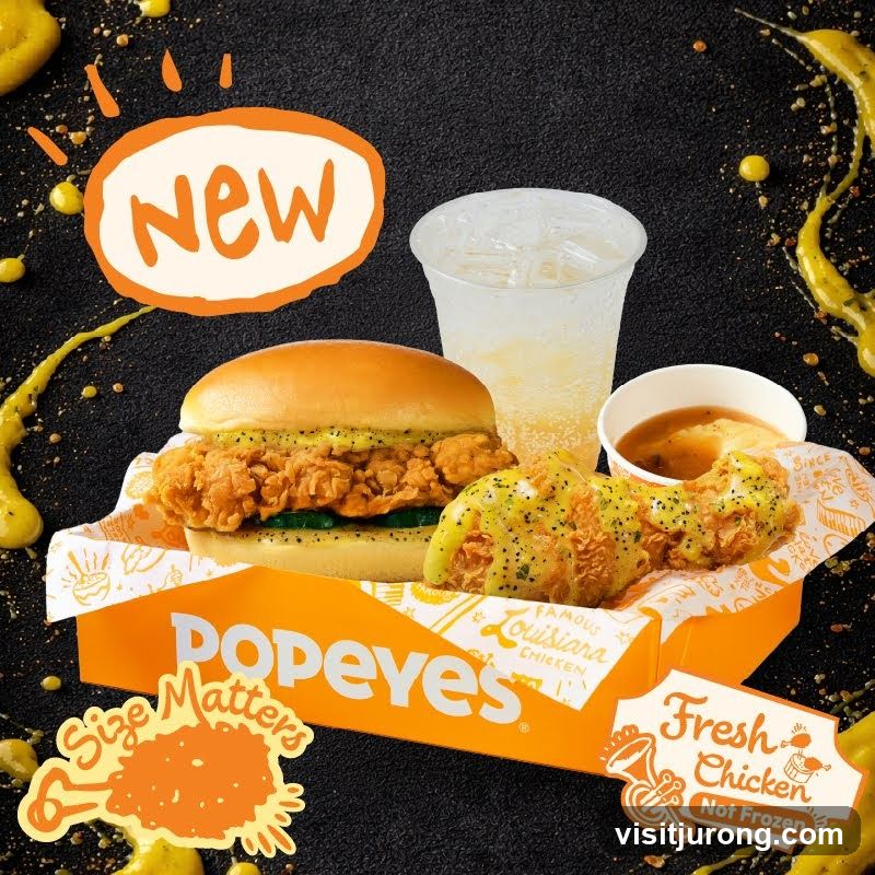 Popeyes New Chicken Sandwich Meal