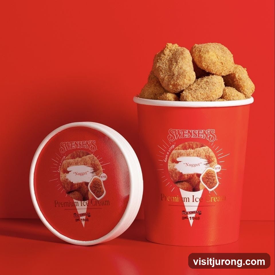 Swensen's Ice Cream "Nugget" Packaging