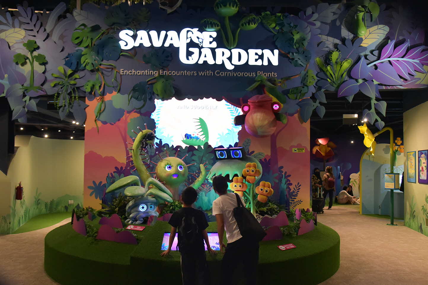 Savage Garden gallery at Science Centre Singapore, still open during Spookology Afterdark